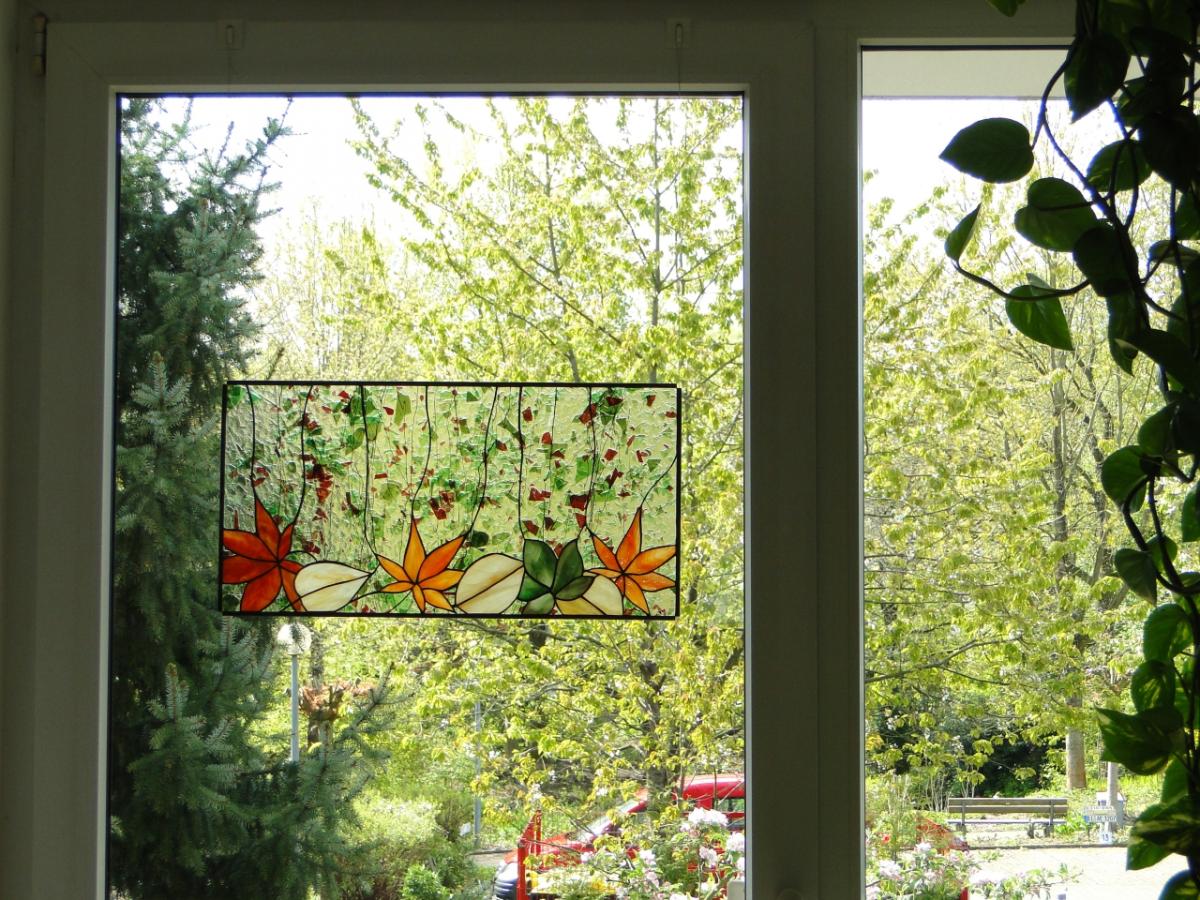 Große Fensterbilder: Malen wie ein Profi!