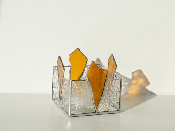 Pattern Votive Artglass Peak