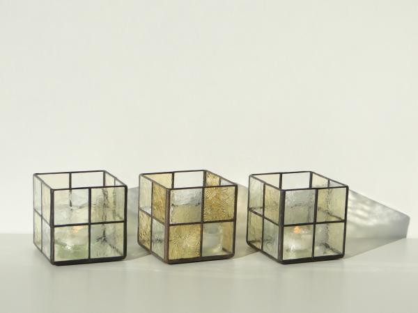 Pattern Tealights & Table Decoration Cube