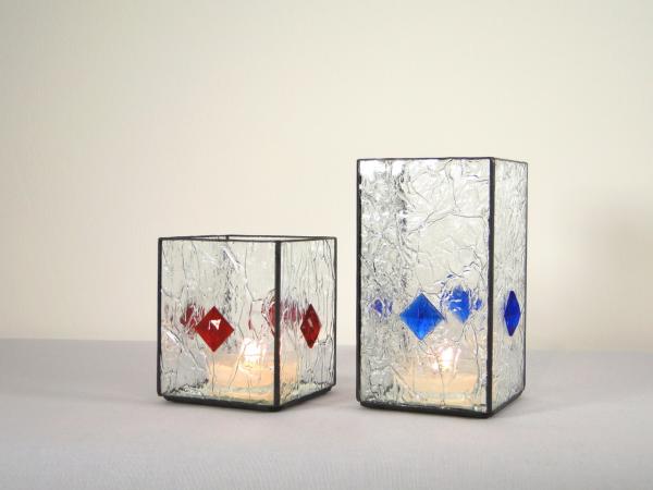 Designvorlage Kerzenleuchter Glas und Juwelen
