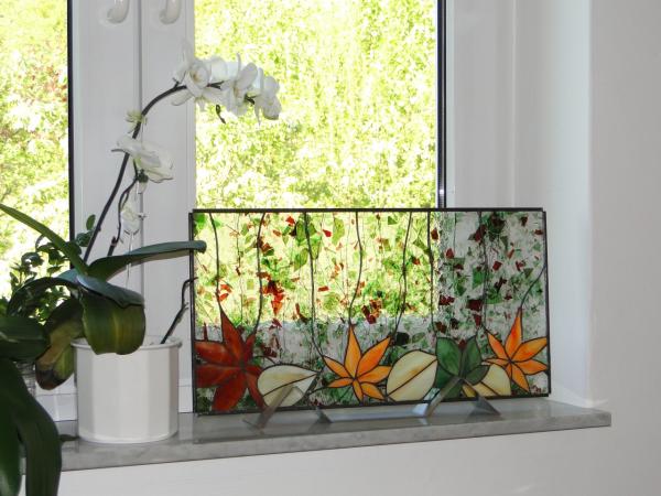 Fensterbild 'Lustiger Maulwurf Beim Äpfel Pflücken' – 20x27 Cm, Statisch Haftend & Wiederverwendbar