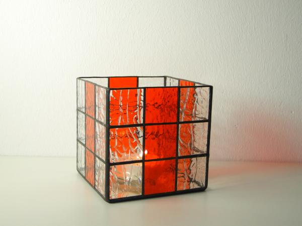 Designvorlage Kerzenleuchter Cube - Würfel