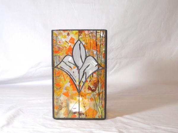 Designvorlage Kerzenleuchter Tulpe Ornament
