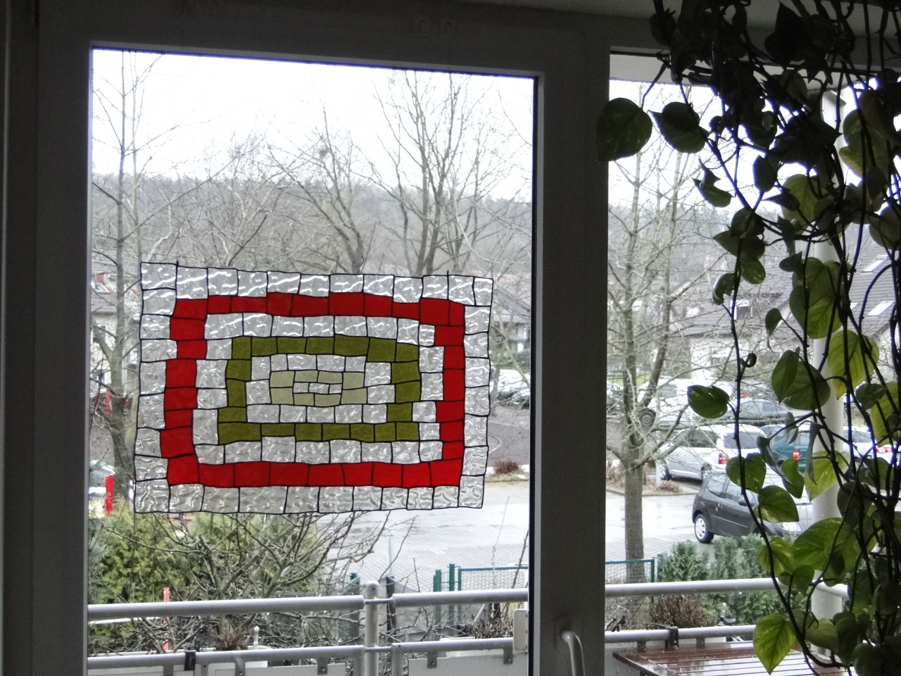 Große Fensterbilder: Malen wie ein Profi!