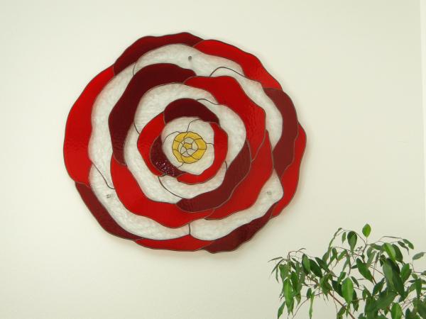 Pattern Wall design Rose Flower