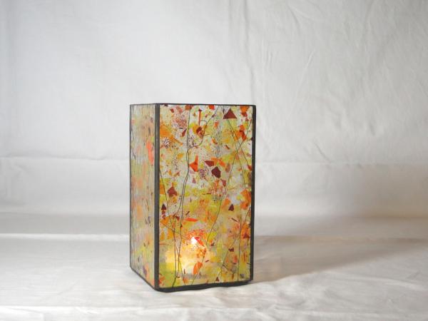 Pattern candle holder Glass Art S