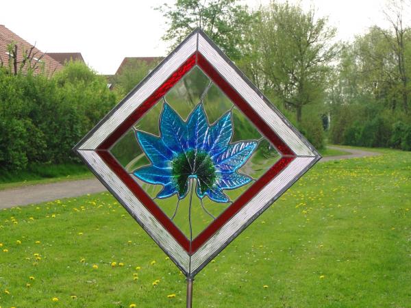 Pattern Gardenart Square Aralia Leaf 01