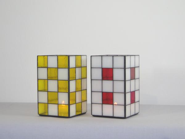 Pattern candle holder Quadro M