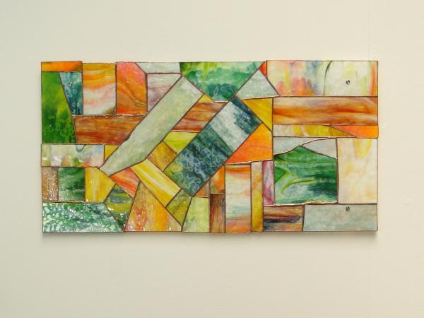 Designvorlage Wandgestaltung Patchwork