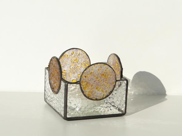 Pattern Votive Artglass Circle