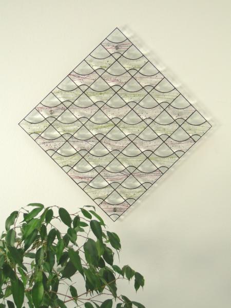 Pattern Wall picture Bevel Wave