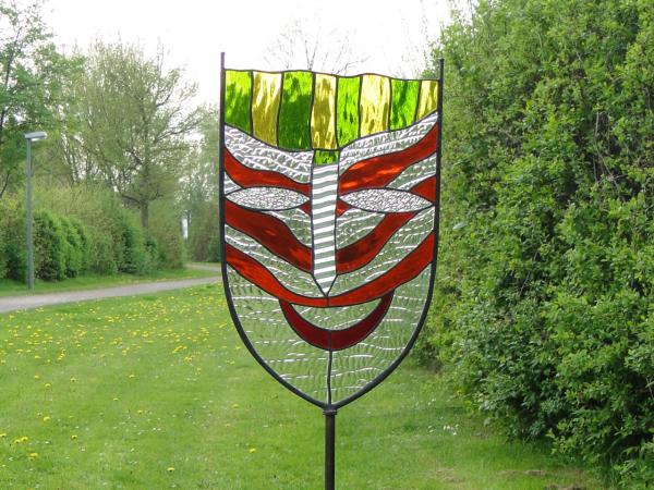 Designvorlage Gartenkunst Maske 01