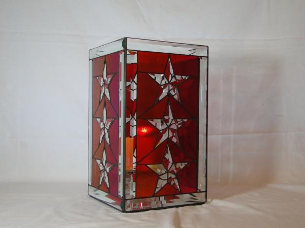 Pattern candle holder Star L