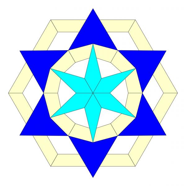 Pattern 18.2 Star 20cm / 7.9"