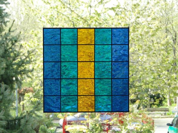 Pattern Window glass panel Quadro