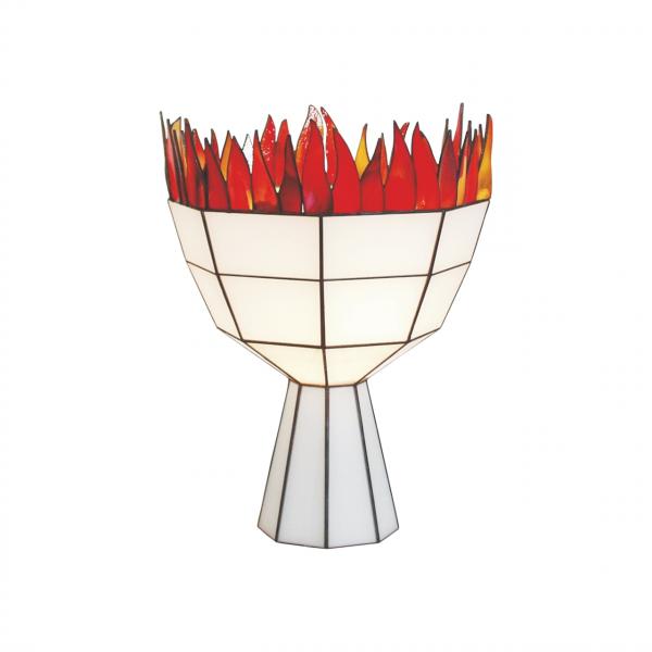 Designvorlage Leuchtobjekt Olympisches Feuer