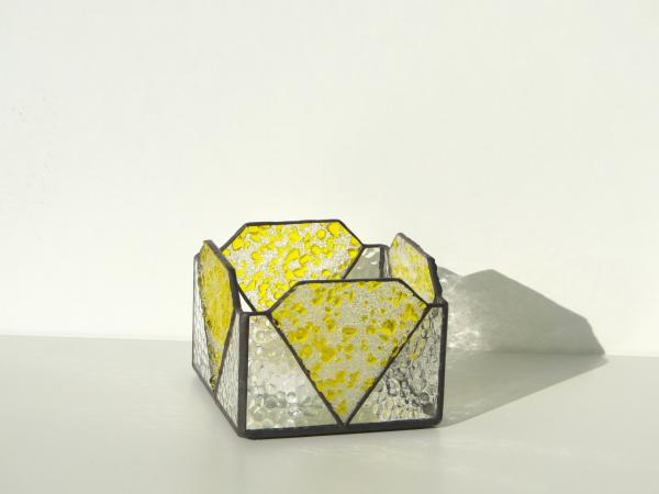 Designvorlage Kerzenleuchter Artglas Diamant