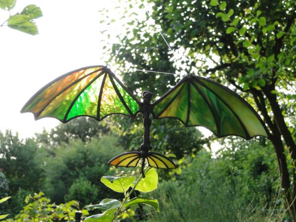 Designvorlage Glasfigur Drache