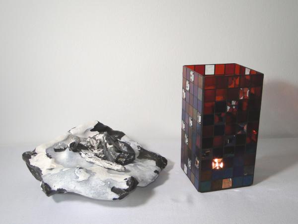 Pattern candle holder Light S